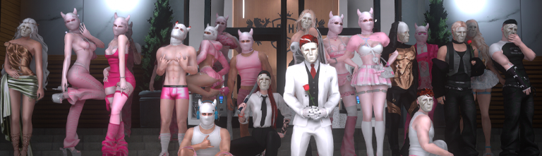 Membros da ordem secreta reunidos em uma de suas reuniões.